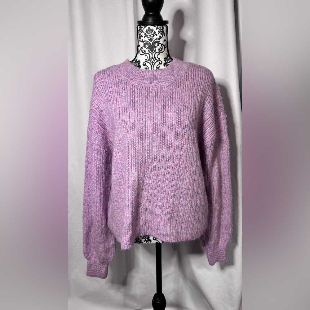 Jessica Simpson Lavender Crew Neck Sweater